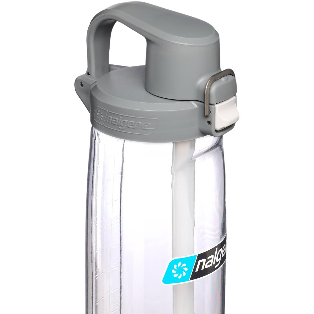 Nalgene Straw 700 ml Drikkeflaske CLEAR / GRAY CAP