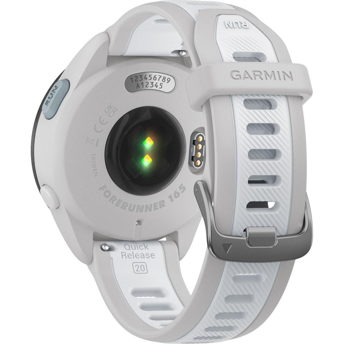 Garmin Forerunner 165 - 43 mm Music GPS Pulsur Mist Grey
