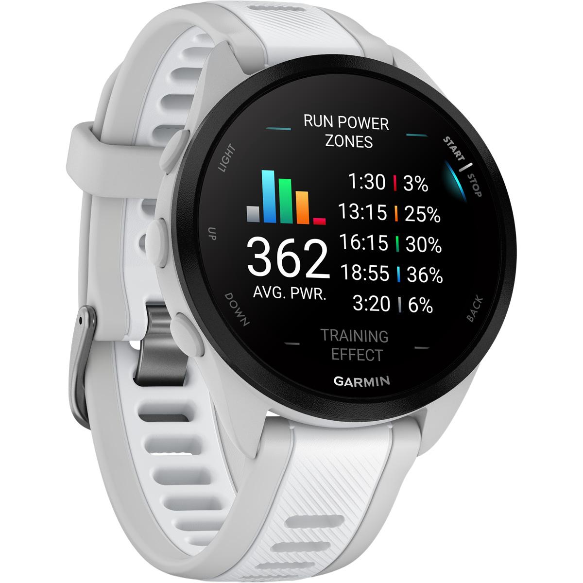 Garmin Forerunner 165 - 43 mm Music GPS Pulsur Mist Grey