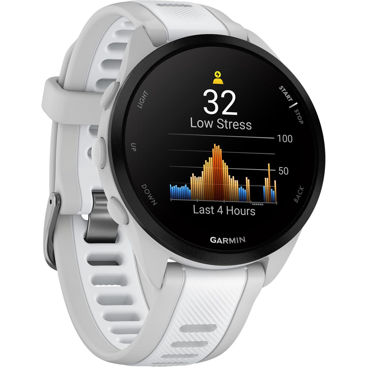 Garmin Forerunner 165 - 43 mm Music GPS Pulsur Mist Grey