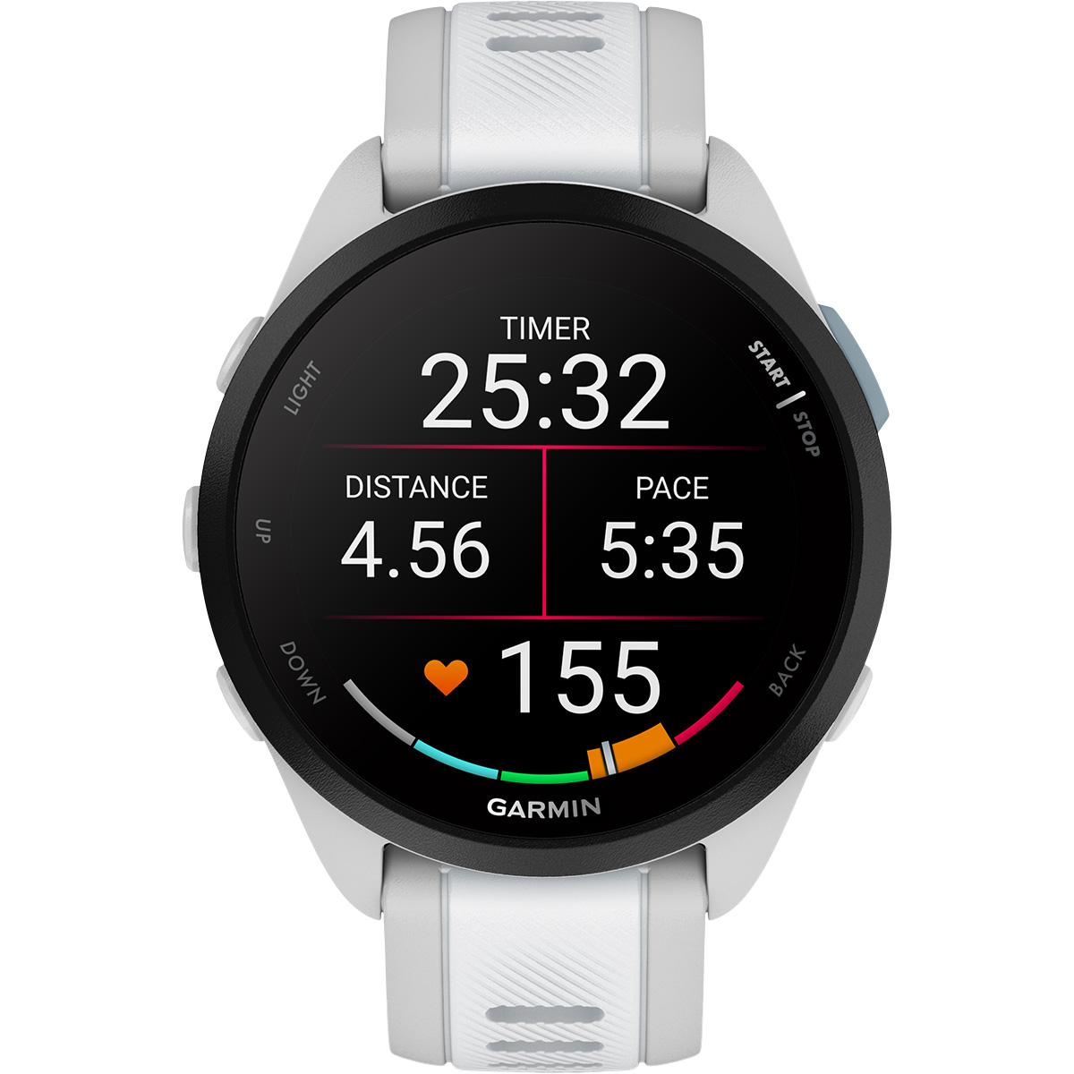 Garmin Forerunner 165 - 43 mm Music GPS Pulsur Mist Grey