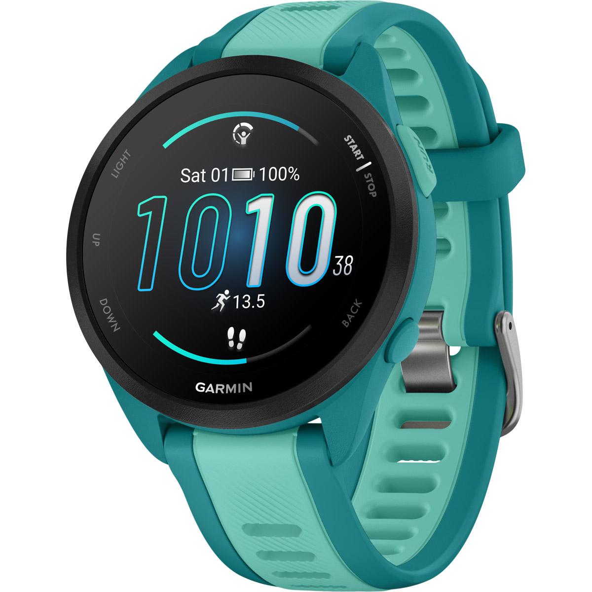 Garmin Forerunner 165 - 43 mm Music GPS Pulsur Turquoise
