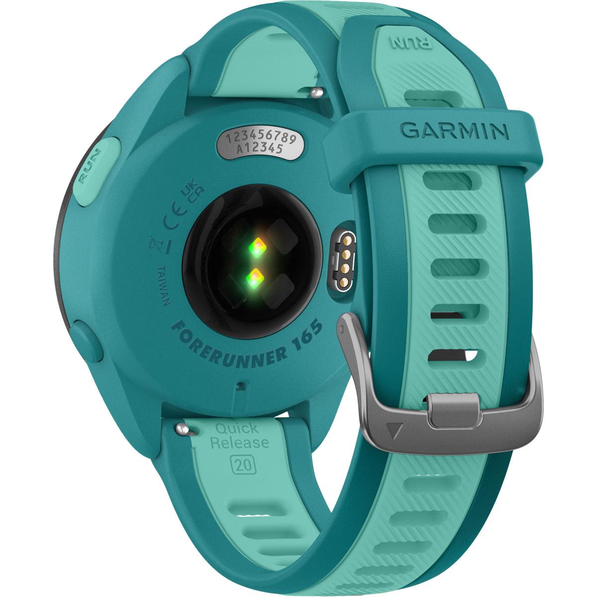 Garmin Forerunner 165 - 43 mm Music GPS Pulsur Turquoise