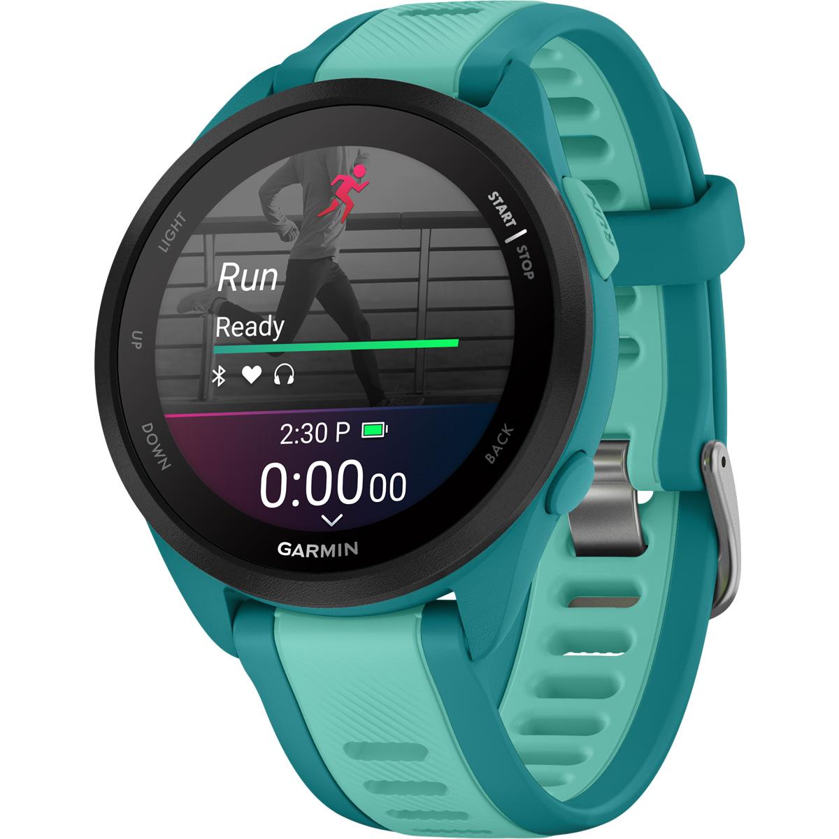 Garmin Forerunner 165 - 43 mm Music GPS Pulsur Turquoise