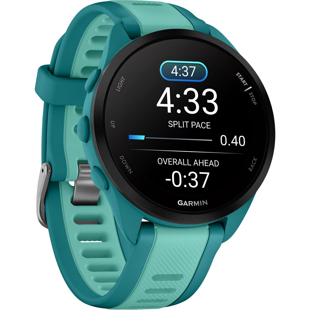 Garmin Forerunner 165 - 43 mm Music GPS Pulsur Turquoise