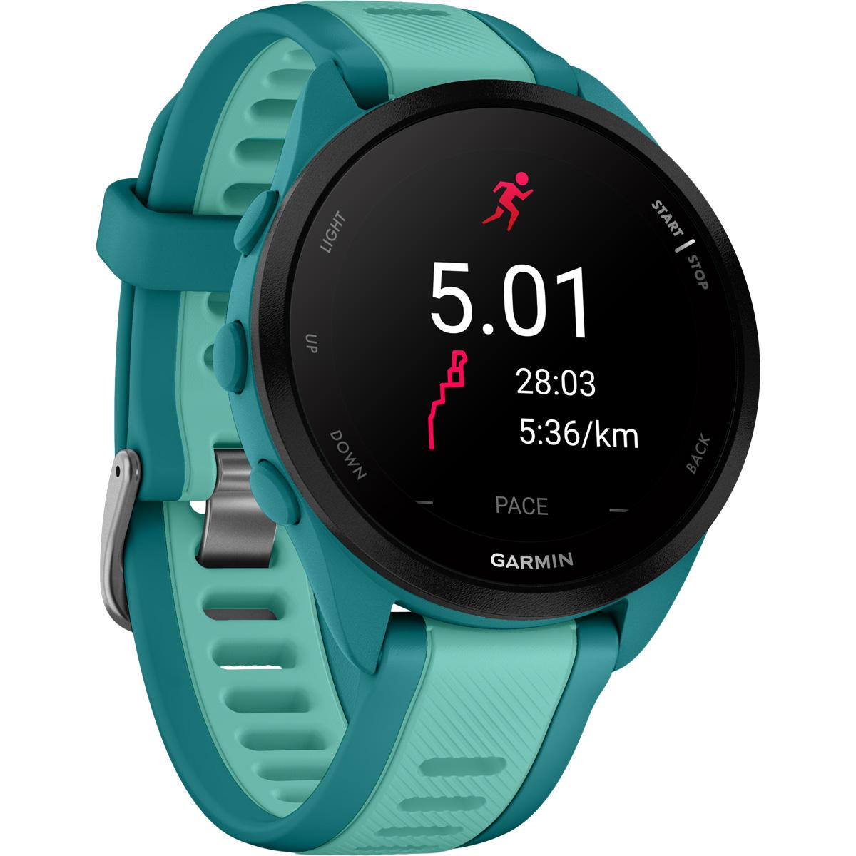 Garmin Forerunner 165 - 43 mm Music GPS Pulsur Turquoise