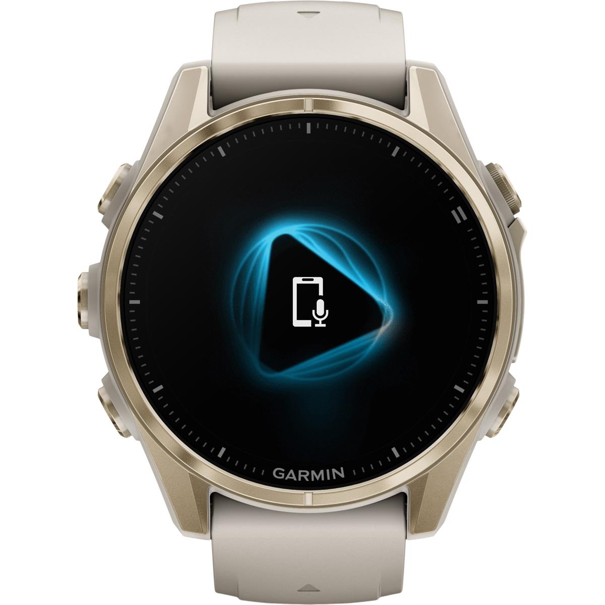 Garmin Fenix 8 - 43 mm Amoled Sapphire GPS Pulsur Soft gold