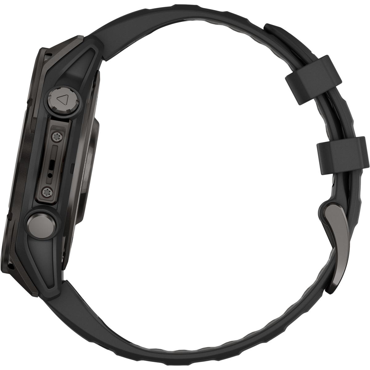Garmin Fenix 8 - 47 mm Amoled Sapphire GPS Pulsur Carbon grey