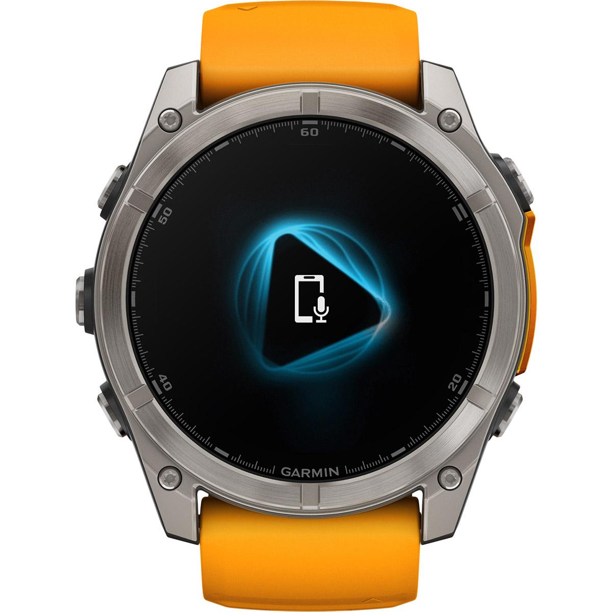 Garmin Fenix 8 - 51 mm Amoled Sapphire GPS Pulsur Titanium
