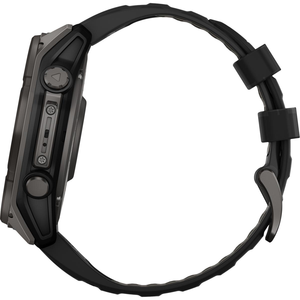 Garmin Fenix 8 - 51 mm Sapphire Solar GPS Pulsur Carbon grey