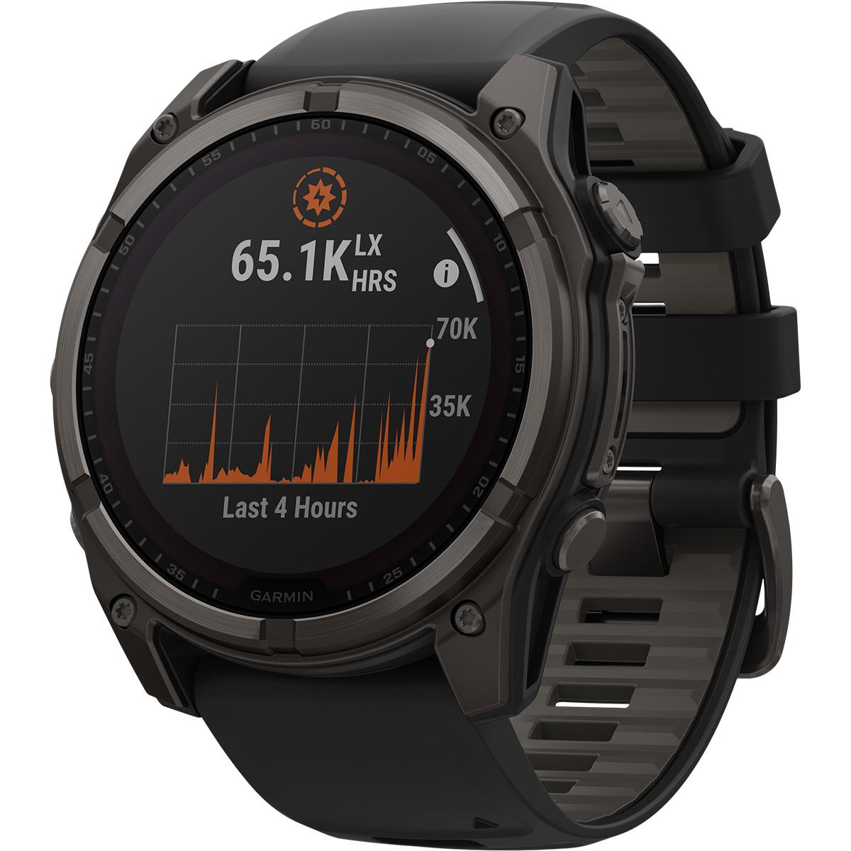 Garmin Fenix 8 - 51 mm Sapphire Solar GPS Pulsur Carbon grey