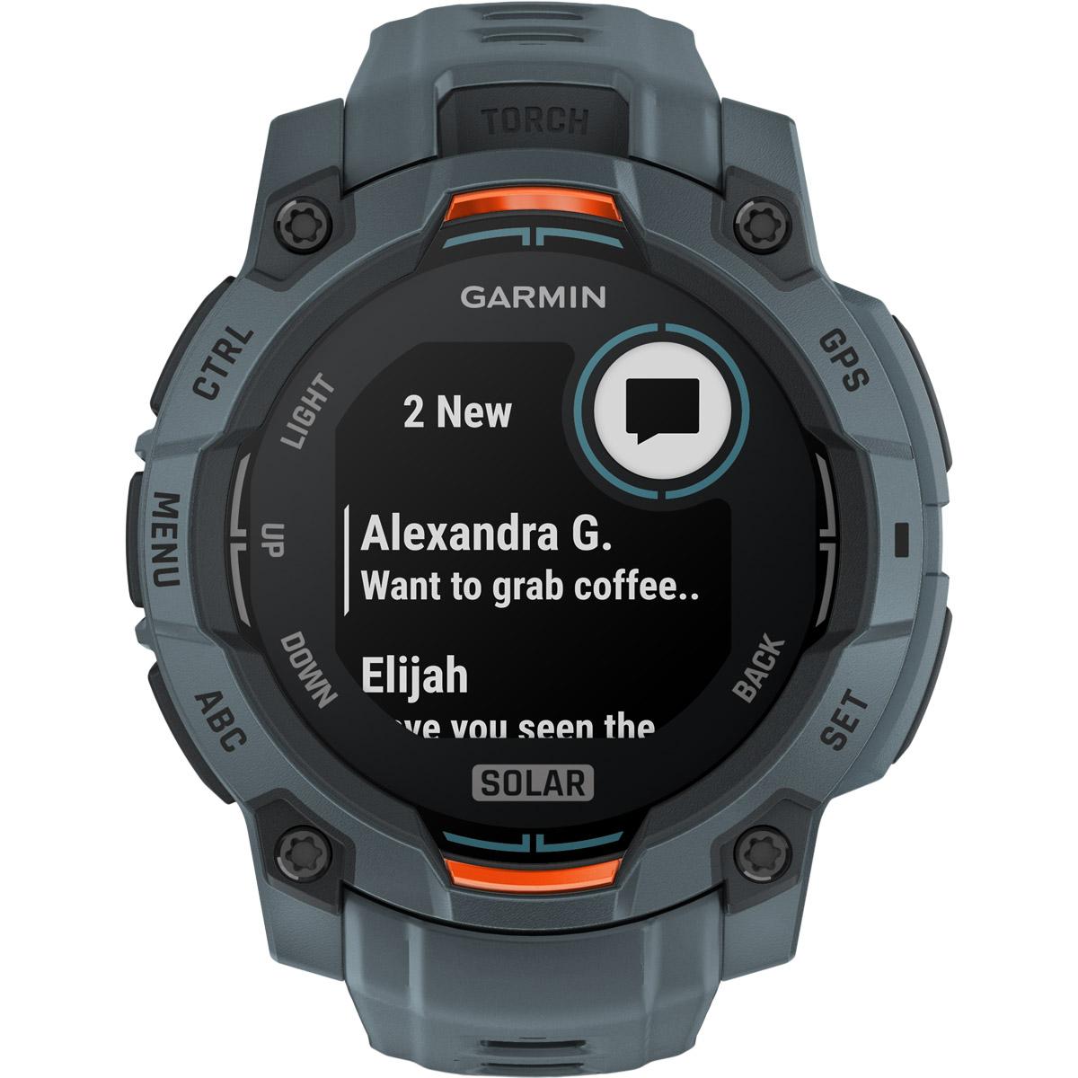 Garmin Instinct 3 - 45 mm Solar GPS Pulsur Twilight