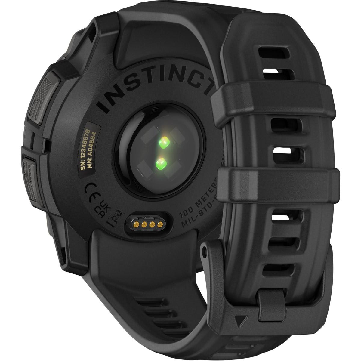 Garmin Instinct 3 - 45 mm Amoled GPS Pulsur Black