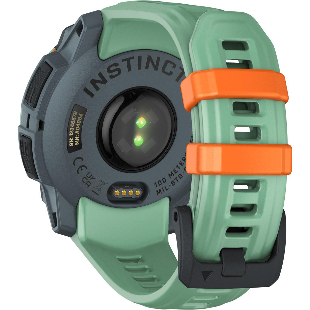 Garmin Instinct 3 - 45 mm Amoled GPS Pulsur Neo tropic