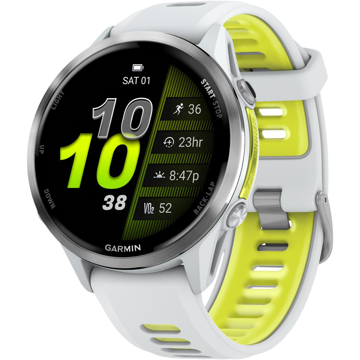 Garmin Forerunner 970 GPS EMEA Pulsur Whitestone/Amp Yellow