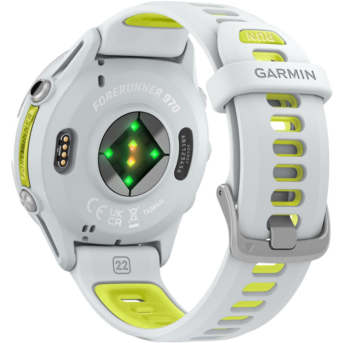 Garmin Forerunner 970 GPS EMEA Pulsur Whitestone/Amp Yellow