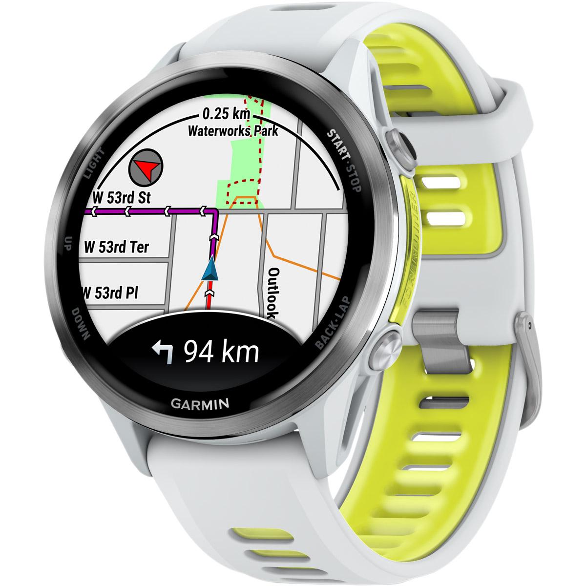 Garmin Forerunner 970 GPS EMEA Pulsur Whitestone/Amp Yellow