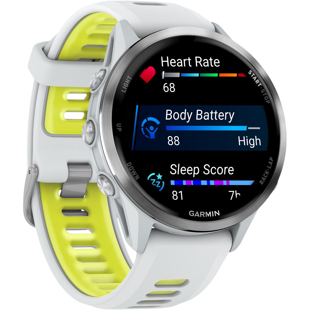 Garmin Forerunner 970 GPS EMEA Pulsur Whitestone/Amp Yellow