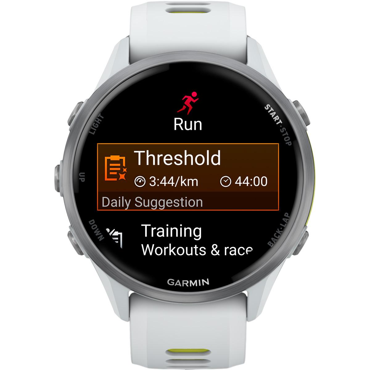 Garmin Forerunner 970 GPS EMEA Pulsur Whitestone/Amp Yellow