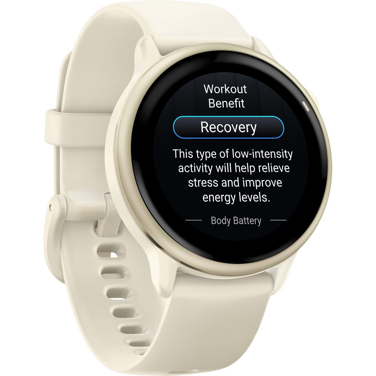 Garmin Vivoactive 6 GPS Pulsur Bone/Lunar Gold