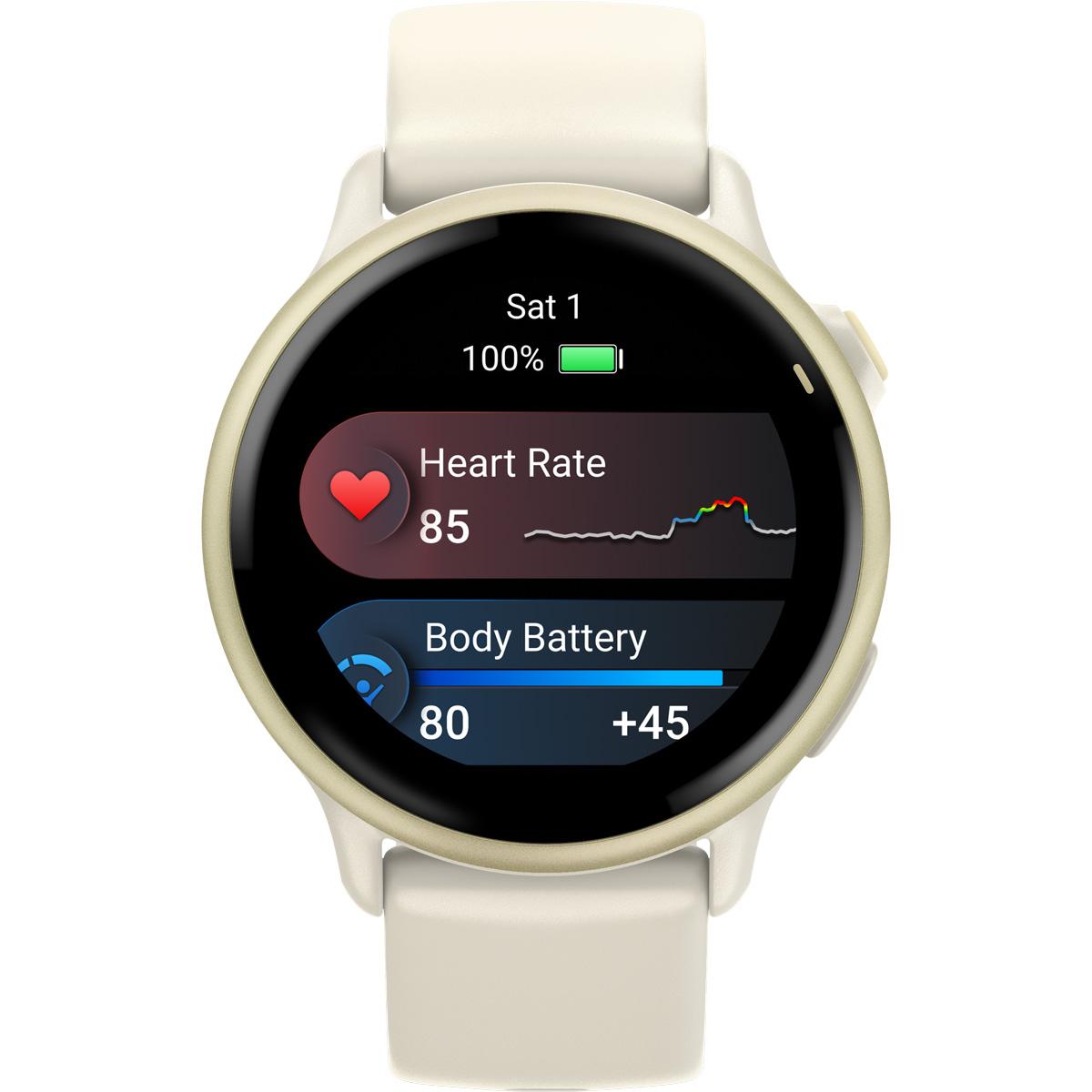 Garmin Vivoactive 6 GPS Pulsur Bone/Lunar Gold