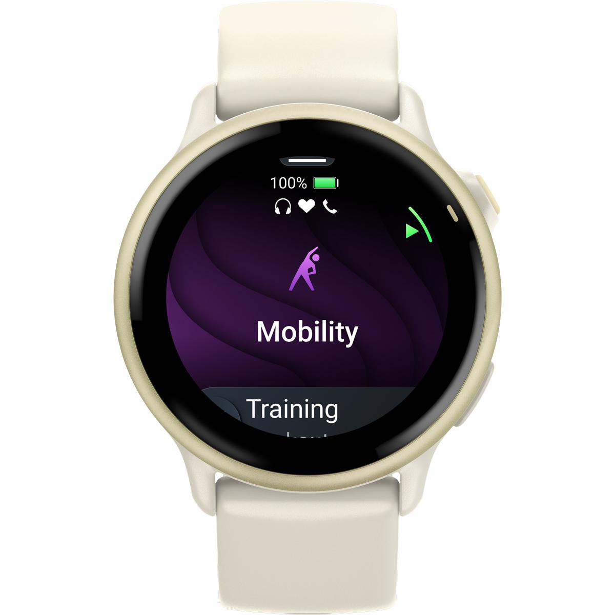 Garmin Vivoactive 6 GPS Pulsur Bone/Lunar Gold