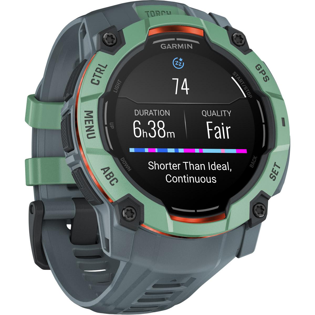 Garmin Instinct 3 - 50 mm Amoled GPS Pulsur Neo tropic