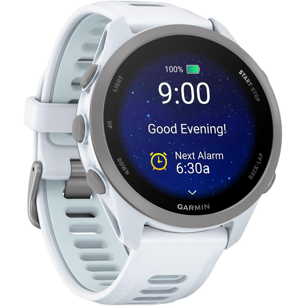 Garmin Forerunner 170 - 43 mm GPS Pulsur Whitestone/Cloud Blue