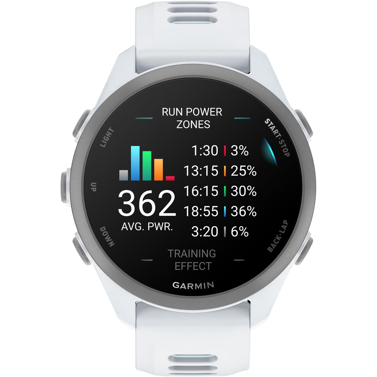 Garmin Forerunner 170 - 43 mm GPS Pulsur Whitestone/Cloud Blue