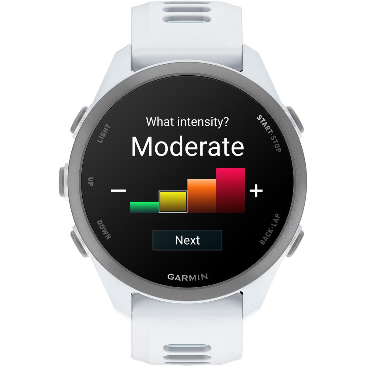 Garmin Forerunner 170 - 43 mm GPS Pulsur Whitestone/Cloud Blue