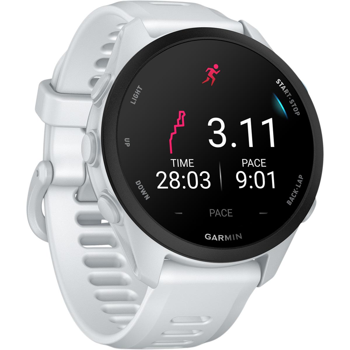 Garmin Forerunner 70 - 43 mm GPS Pulsur Whitestone