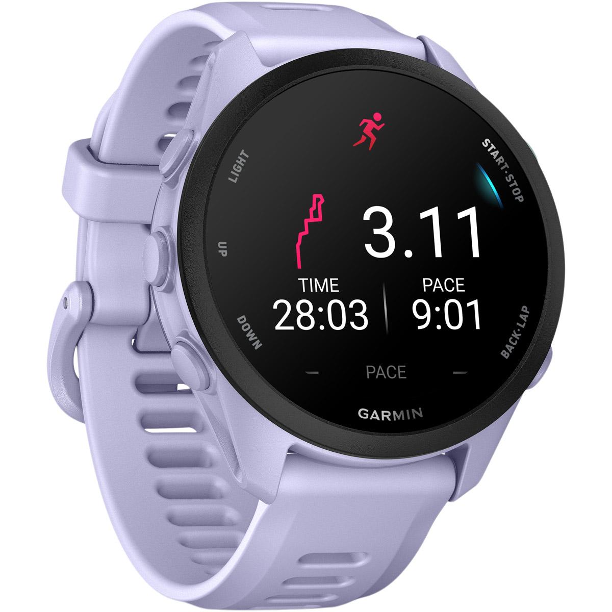 Garmin Forerunner 70 - 43 mm GPS Pulsur Cool Lavender