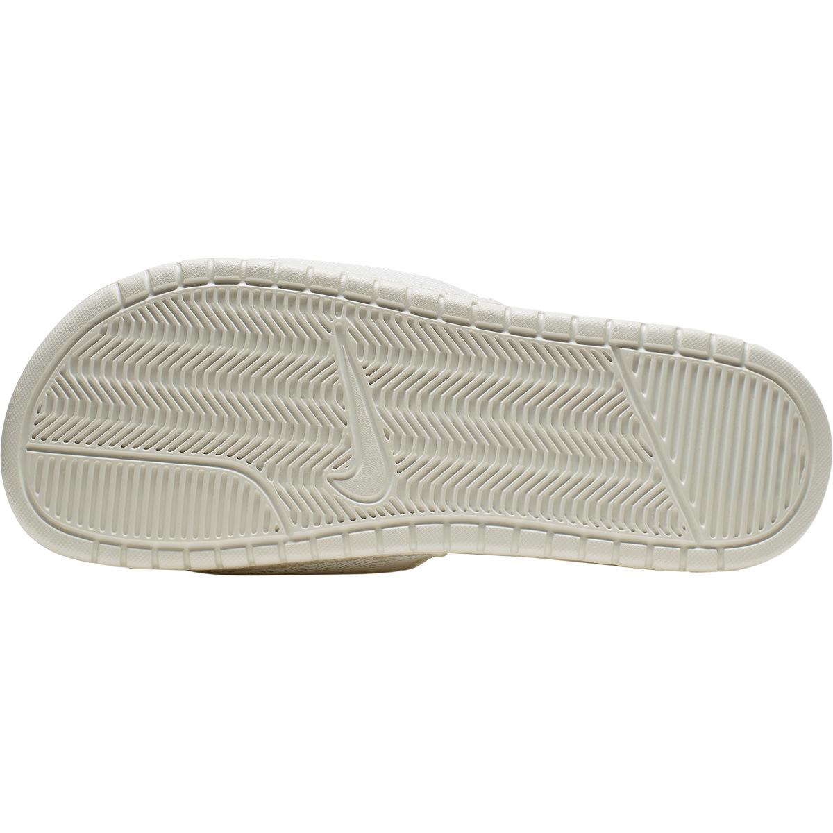 Nike Benassi Just Do It Textile SE Badesandaler Dame WHITE/UNIVERSITY RED-LIGHT BON