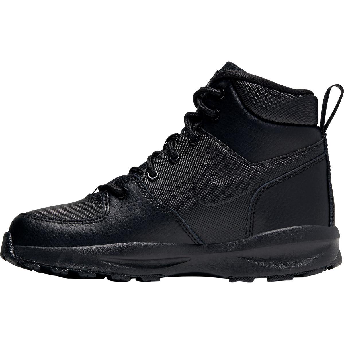 Nike Manoa Leather Støvler Børn BLACK/BLACK