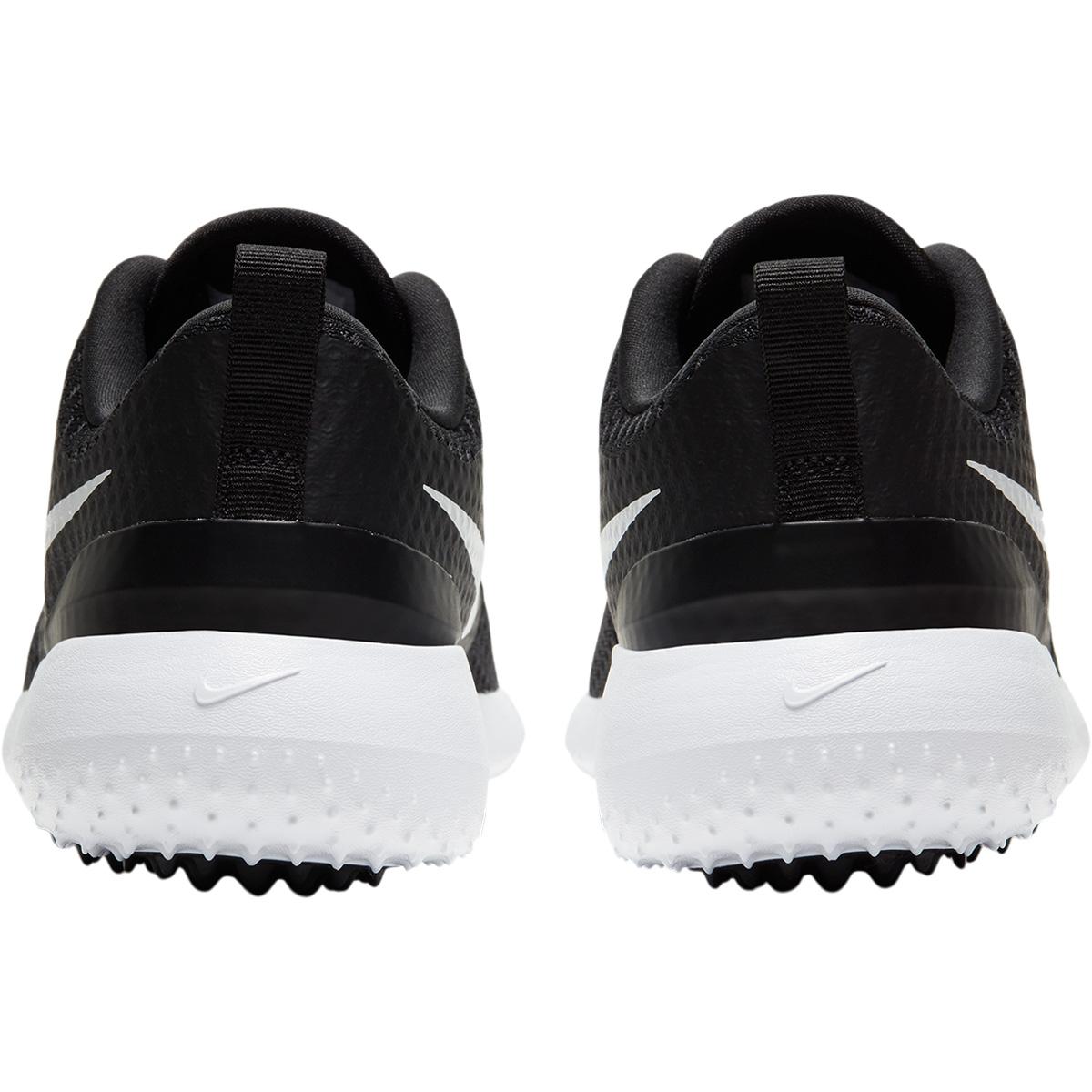 Nike Roshe G Golfsko Dame BLACK/METALLIC WHITE