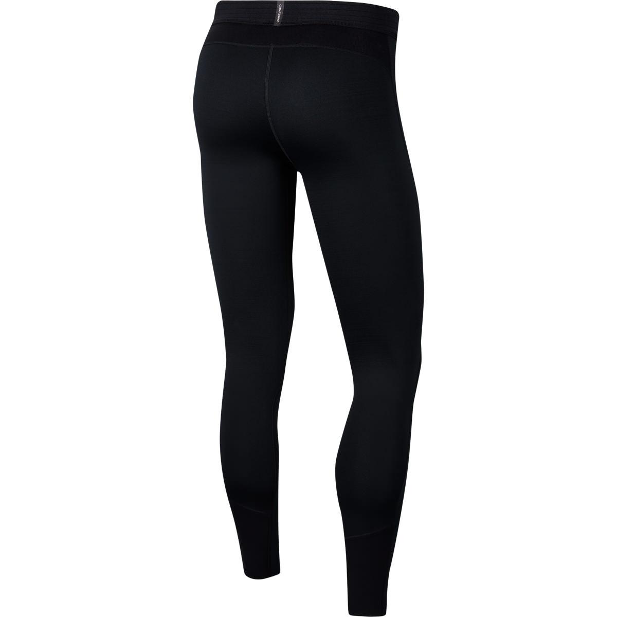 Nike Pro Baselayer Tights Herre BLACK/BLACK/RED