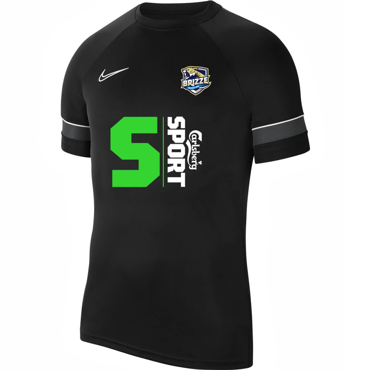 Nike Brizze FC Trænings T-shirt Black