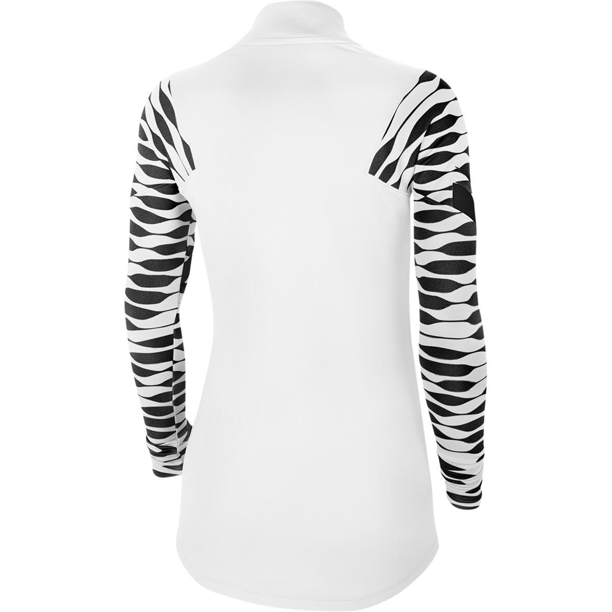 Nike Dri-FIT Strike Half Zip Treningstrøye Dame WHITE/BLACK