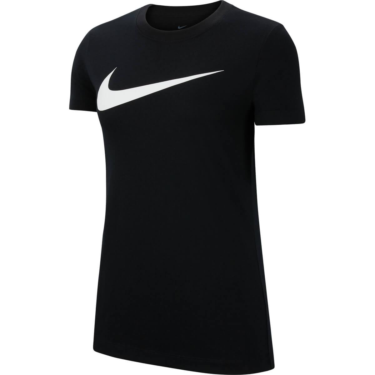 Nike Dri-FIT Park 20 Trænings T-shirt Dame BLACK/BLACK/RED