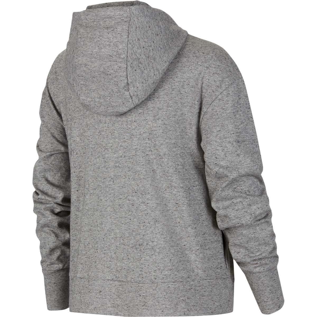 Nike Sportswear Full Zip Hættetrøje Børn CARBON HEATHER/SMOKE GREY/SUNS