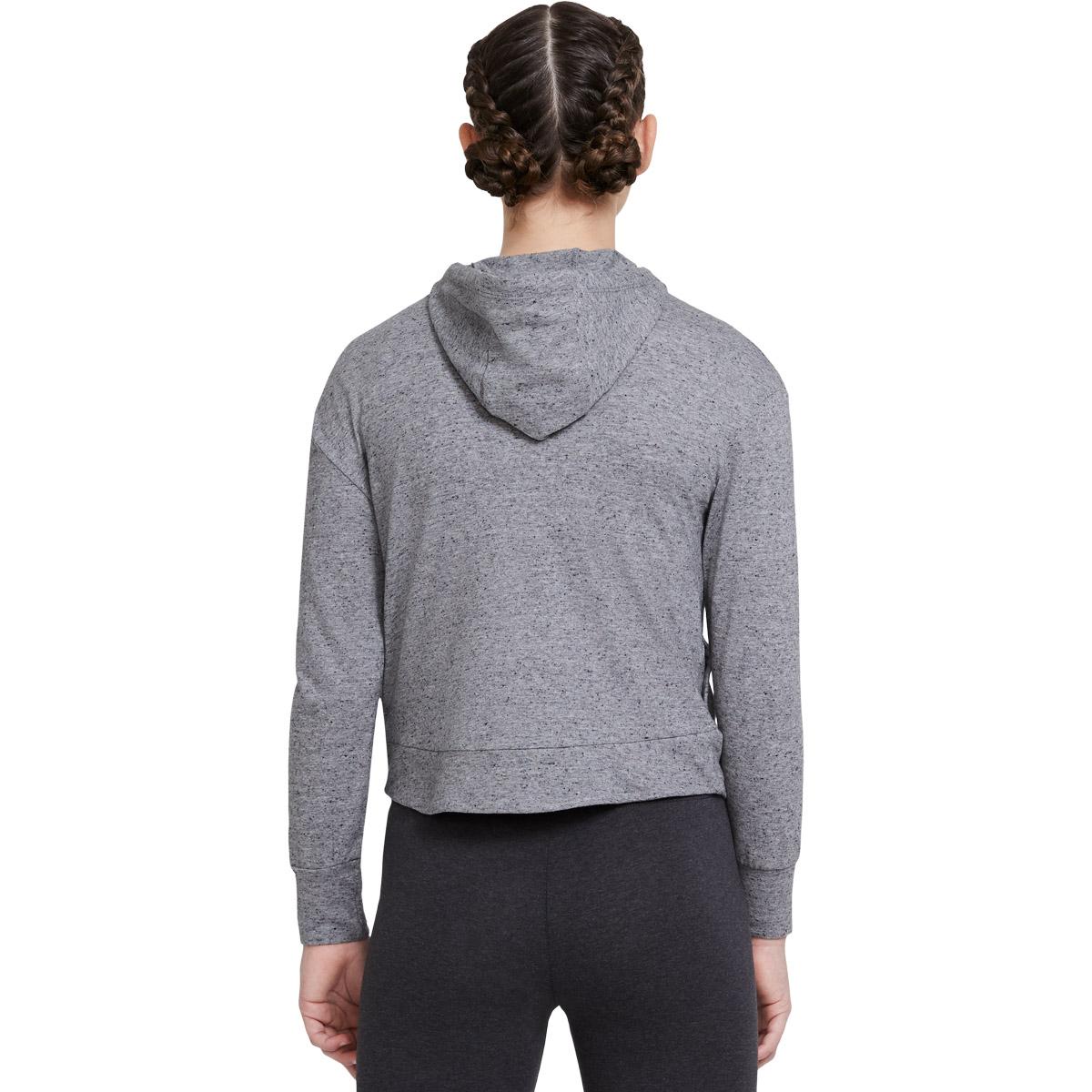 Nike Sportswear Full Zip Hættetrøje Børn CARBON HEATHER/SMOKE GREY/SUNS
