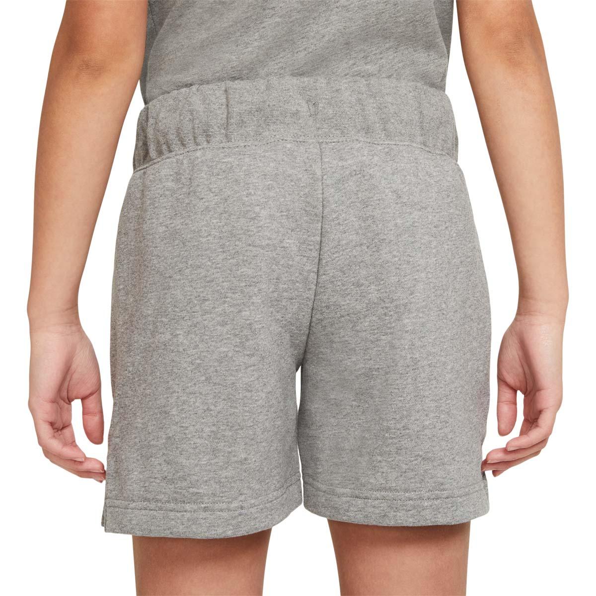 Nike Sportswear Club Sweat Shorts Børn CARBON HEATHER/WHITE