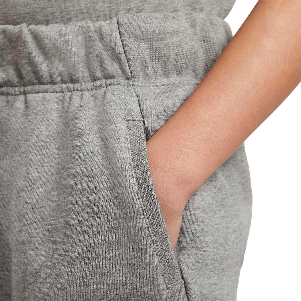 Nike Sportswear Club Sweat Shorts Børn CARBON HEATHER/WHITE