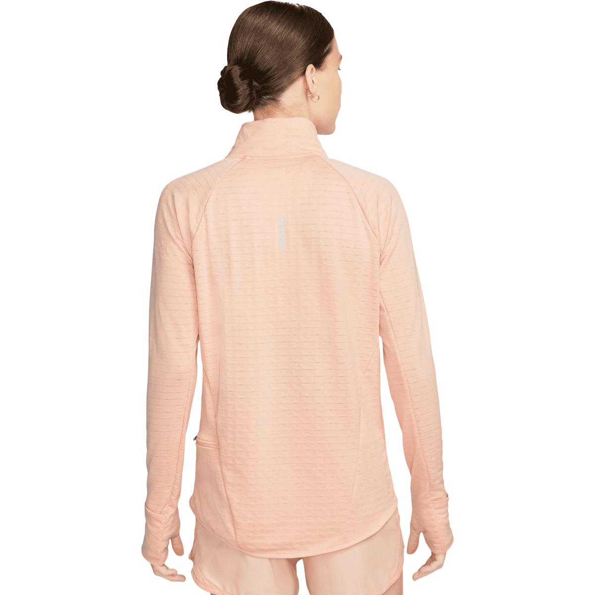 Nike Therma-FIT Element Half Zip Midlayer Løpetrøye Dame ARCTIC ORANGE/REFLECTIVE SILV