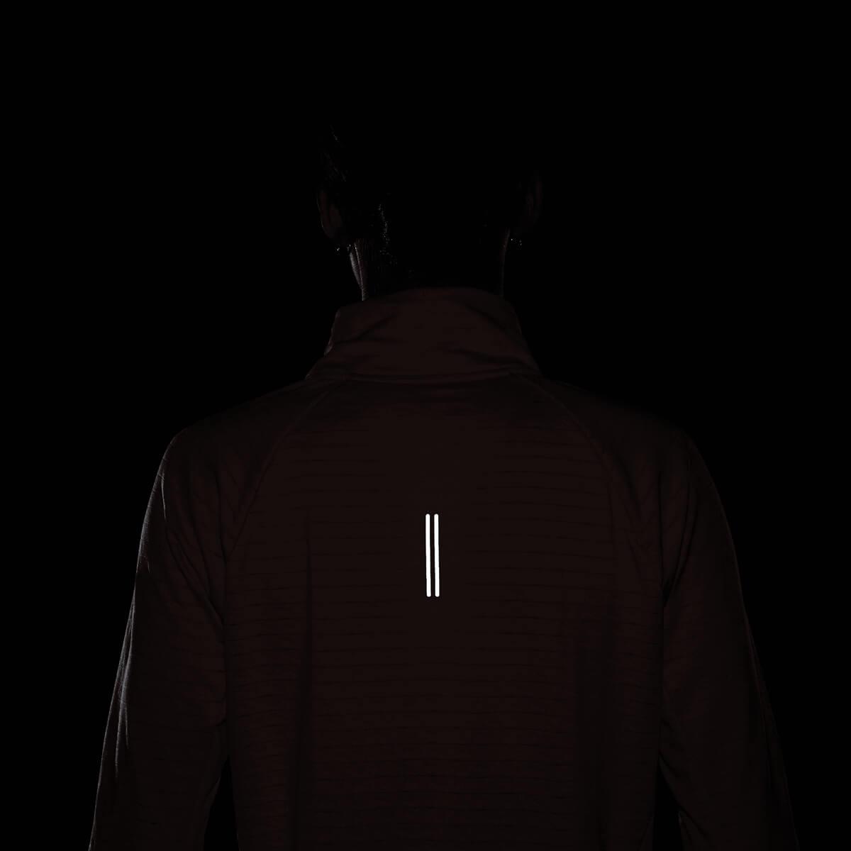 Nike Therma-FIT Element Half Zip Midlayer Løpetrøye Dame ARCTIC ORANGE/REFLECTIVE SILV