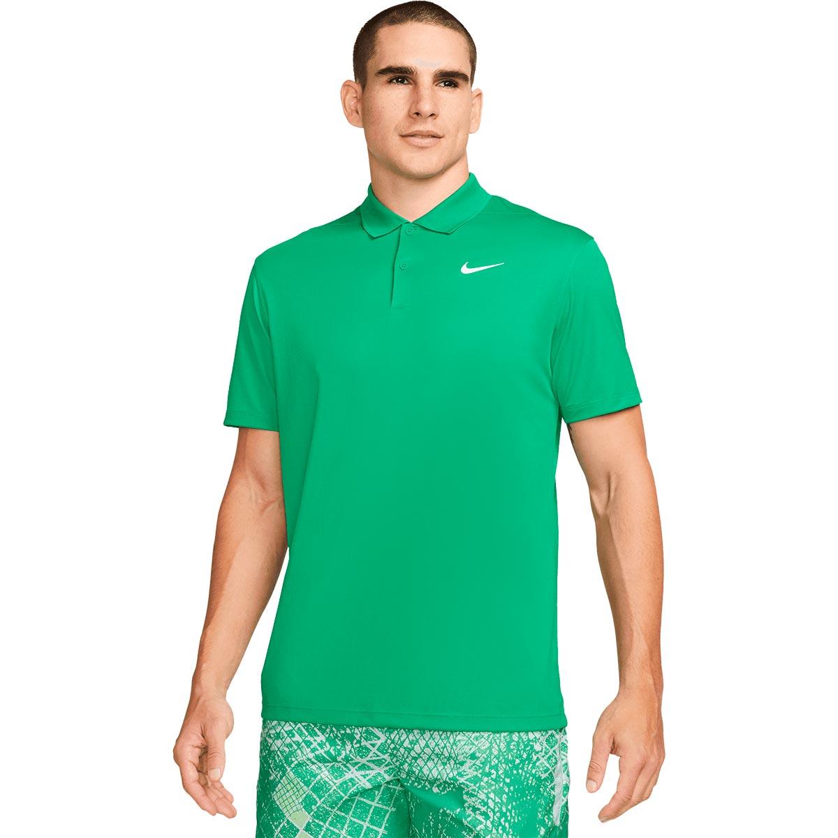 Nike Dri-FIT Court Tennis Polo T-skjorte Herre STADIUM GREEN