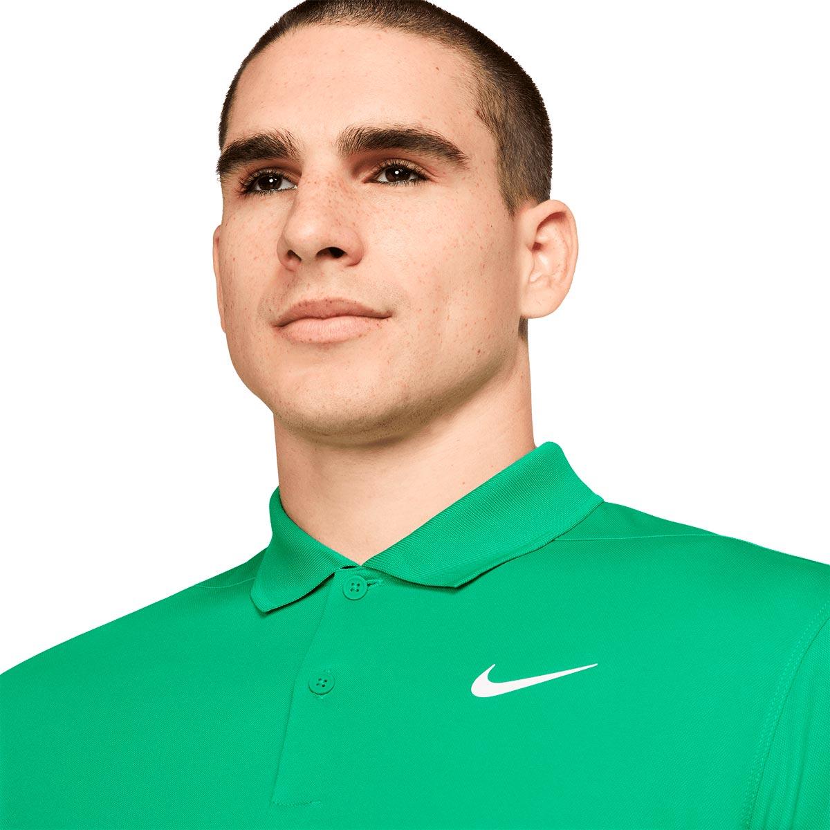 Nike Dri-FIT Court Tennis Polo T-skjorte Herre STADIUM GREEN