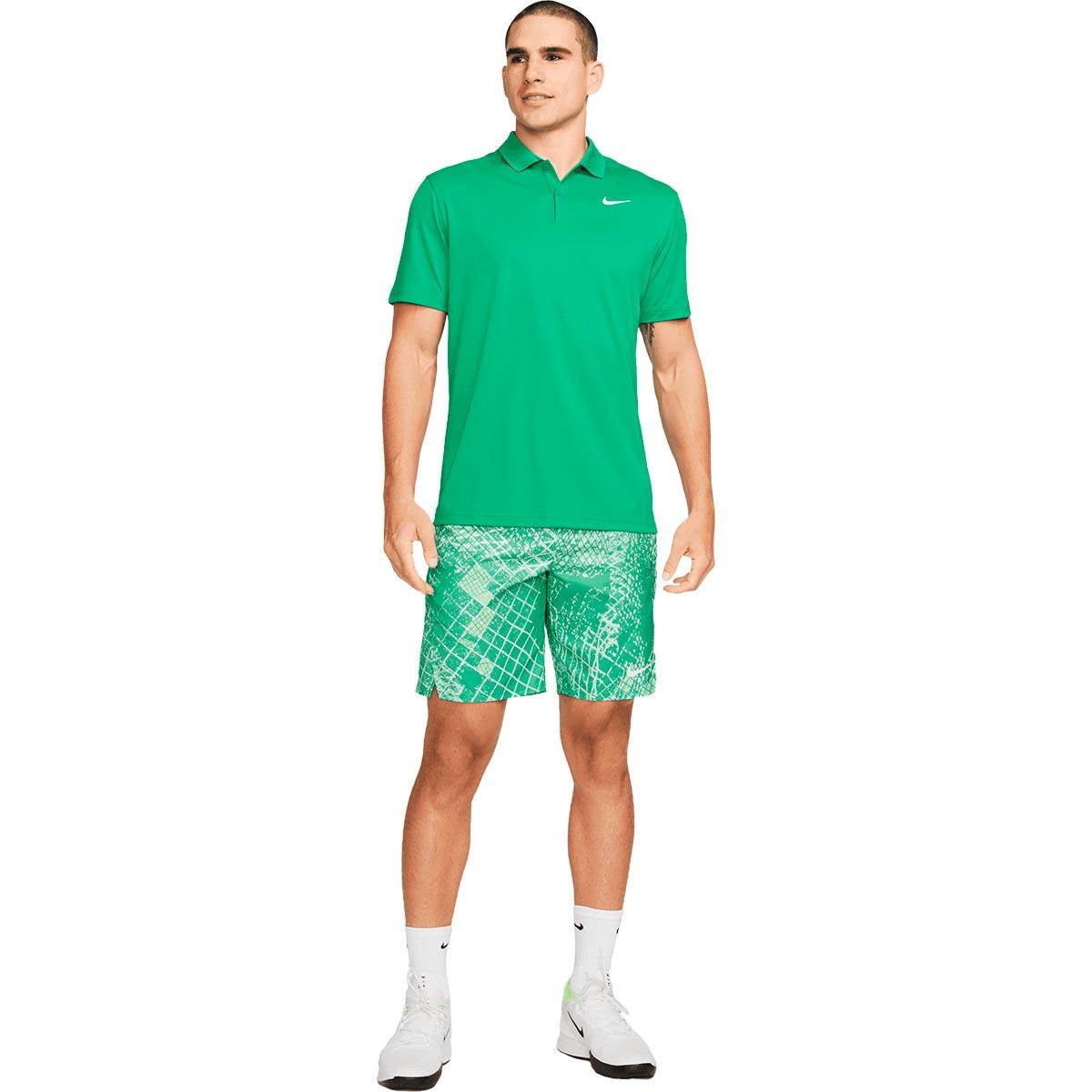 Nike Dri-FIT Court Tennis Polo T-skjorte Herre STADIUM GREEN