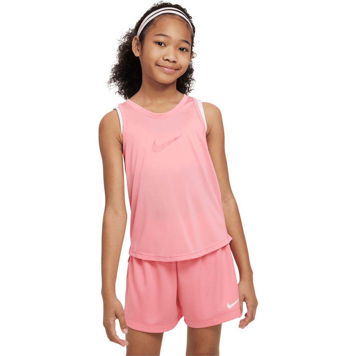 Nike Dri-FIT One Treningstopp Barn CORAL CHALK/SEA CORAL