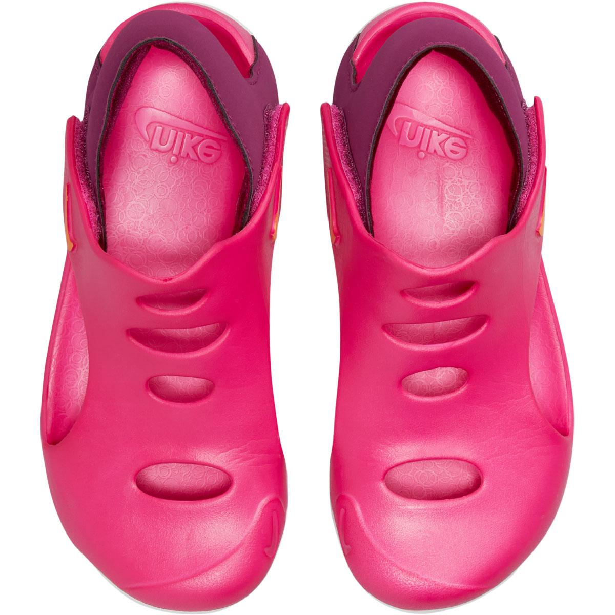 Nike Sunray Protect 3 Velcro Sandaler Børn PINK PRIME/KUMQUAT-SANGRIA-WHI